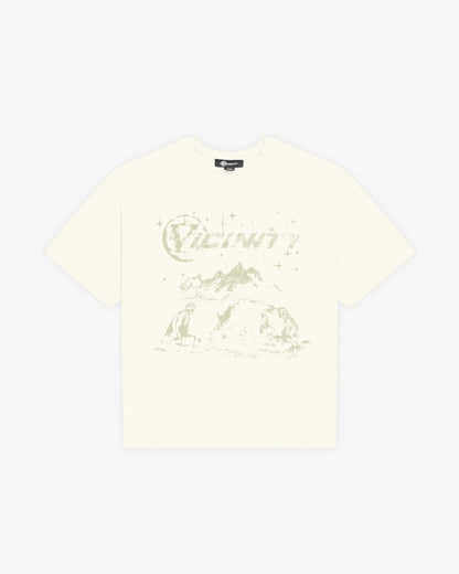 CAMPFIRE TEE CREAMWHITE - VICINITY