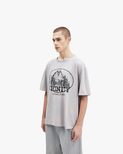 MOUNTAIN TEE GREY