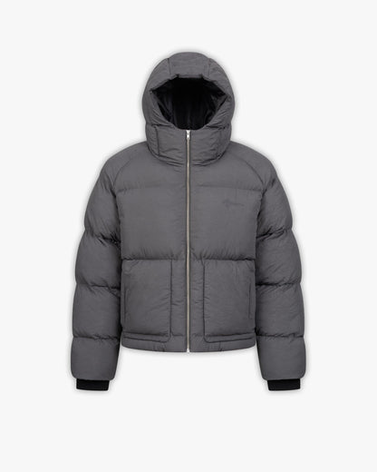 PUFFER JACKET DARK GREY - VICINITY