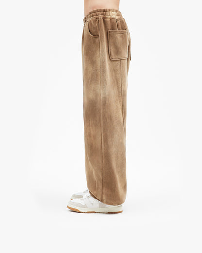 FADED WASH JOGGER BEIGE