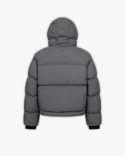 PUFFER JACKET DARK GREY - VICINITY