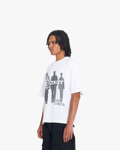 SHADOW TEE WHITE - VICINITY