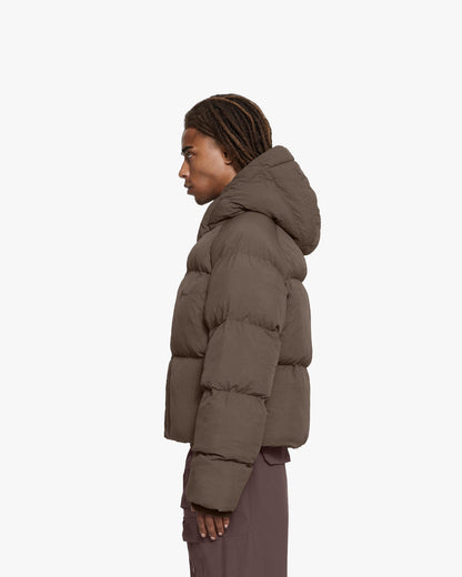 PUFFER JACKET BROWN - VICINITY