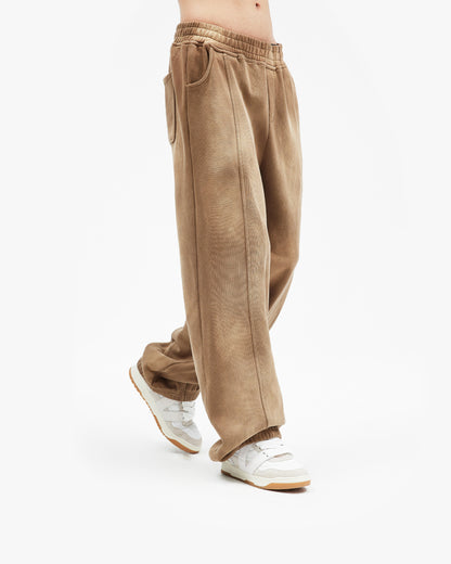 FADED WASH JOGGER BEIGE