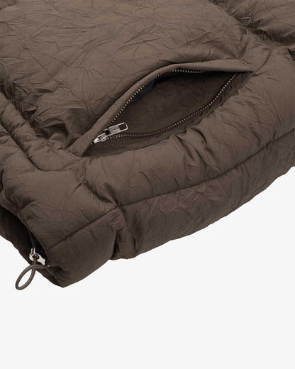 PUFFER JACKET BROWN - VICINITY