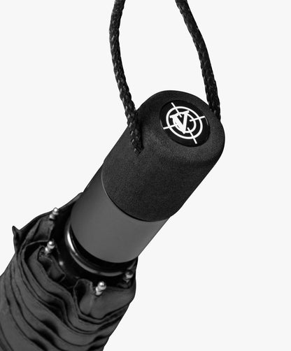 V-LOGO UMBRELLA BLACK - VICINITY