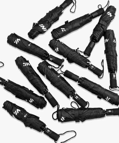 V-LOGO UMBRELLA BLACK - VICINITY