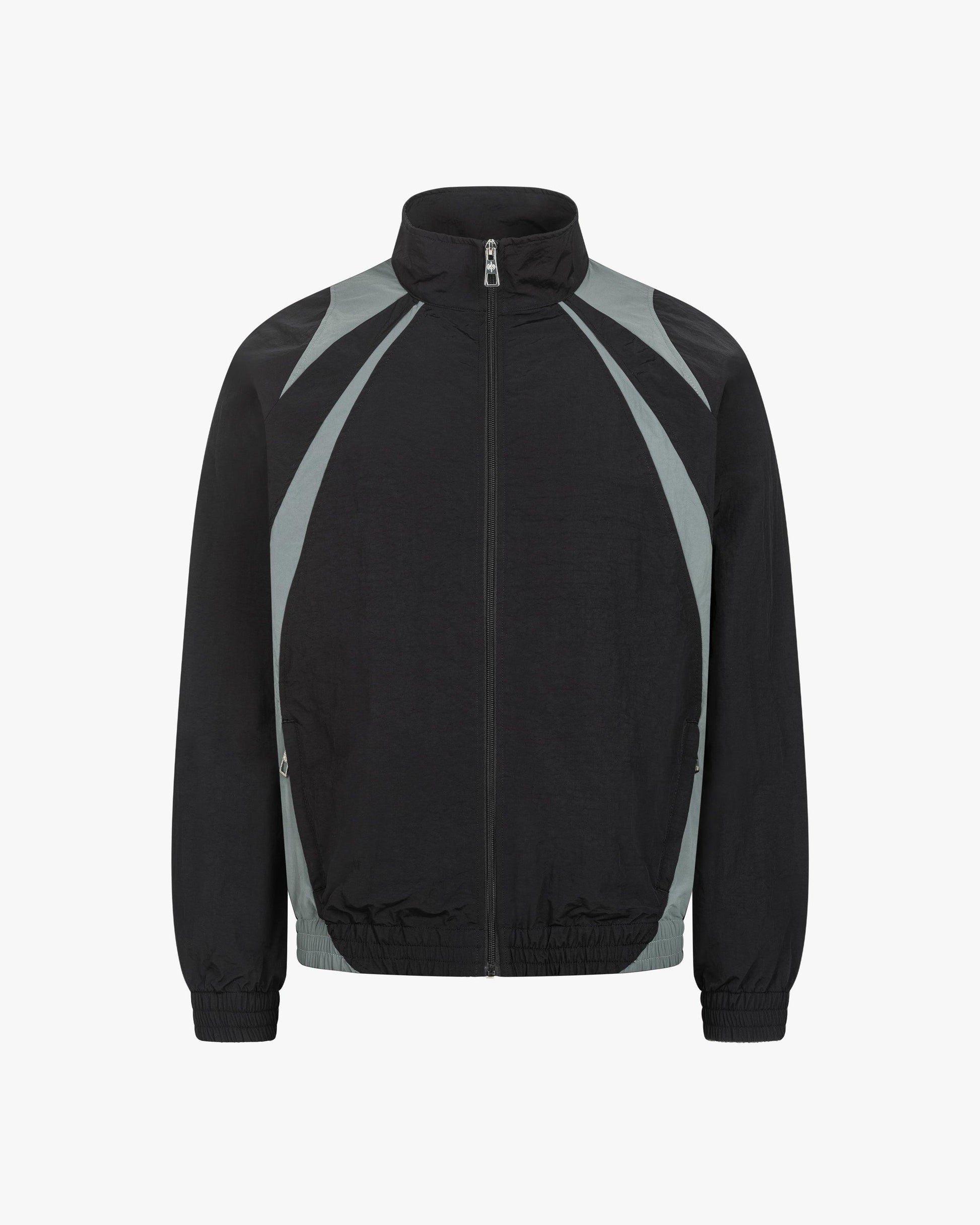 TRACK JACKET V3 BLACK GREY - VICINITY