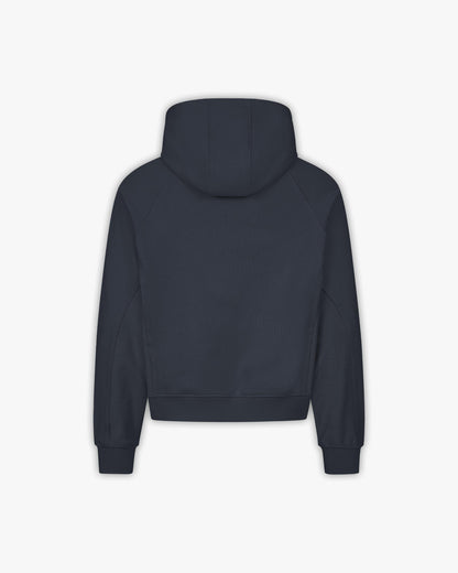 INSIDE OUT ZIP HOODIE NAVY - VICINITY