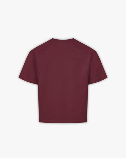 T-SHIRT WINE RED - VICINITY