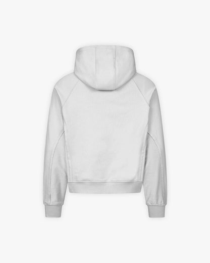 INSIDE OUT HOODIE LIGHT GREY - VICINITY