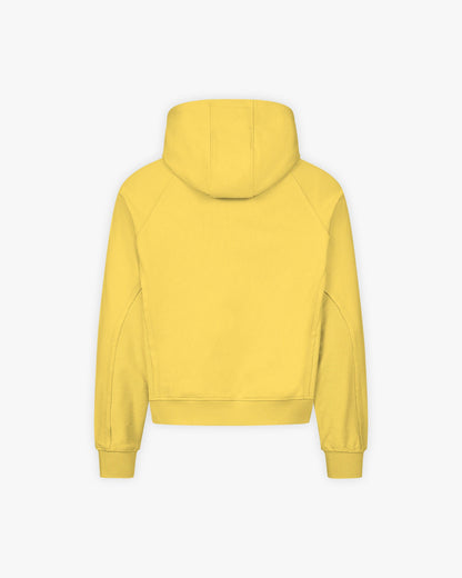 INSIDE OUT ZIP HOODIE SUNFLOWER - VICINITY