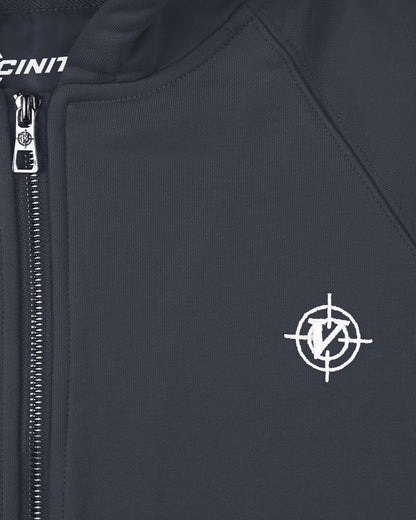 INSIDE OUT ZIP HOODIE NAVY - VICINITY