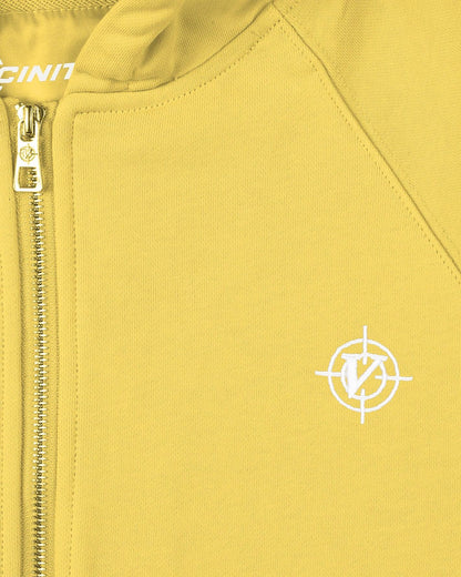 INSIDE OUT ZIP HOODIE SUNFLOWER - VICINITY