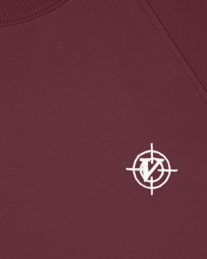 INSIDE OUT HOODIE WINE RED - VICINITY