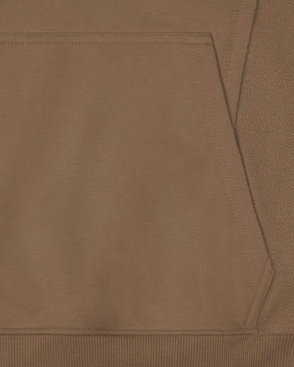 INSIDE OUT HOODIE CHOCOLATE BROWN - VICINITY