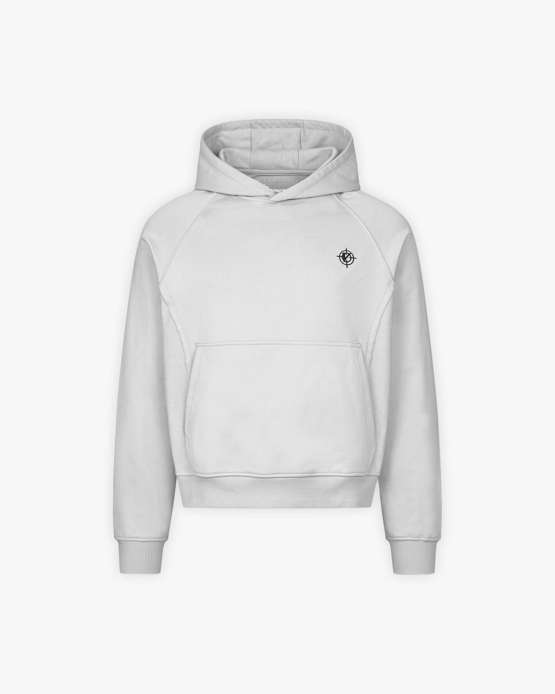 INSIDE OUT HOODIE LIGHT GREY - VICINITY