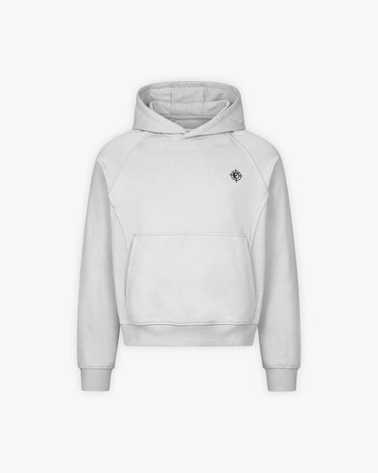 INSIDE OUT HOODIE LIGHT GREY - VICINITY