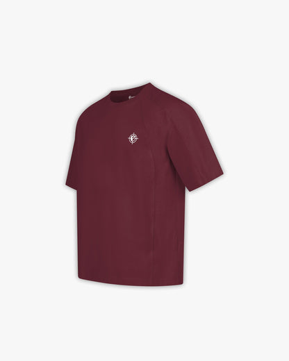 T-SHIRT WINE RED - VICINITY