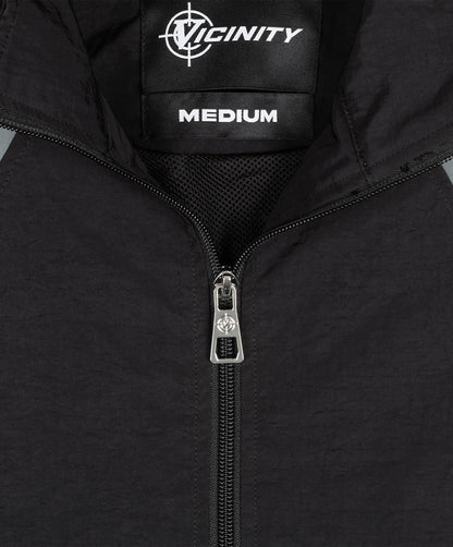 TRACK JACKET V3 BLACK GREY - VICINITY