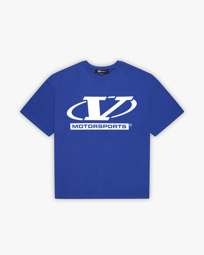 MOTORSPORTS TEE BLUE