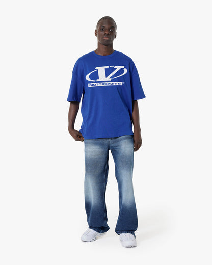 MOTORSPORTS TEE BLUE