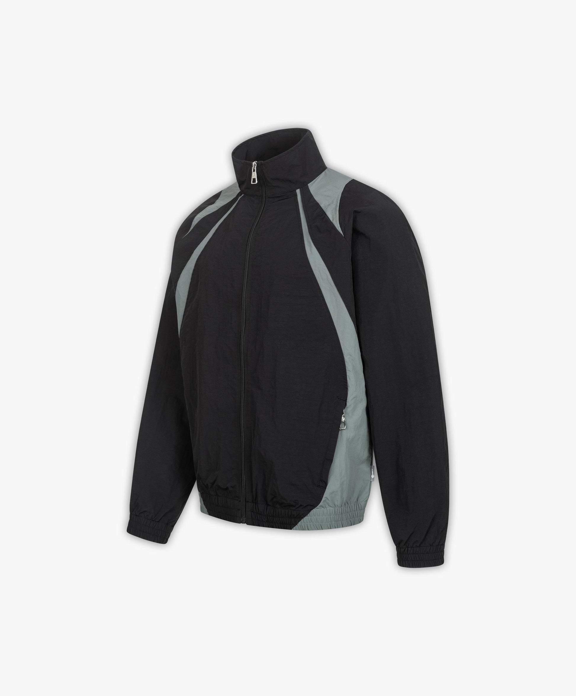 TRACK JACKET V3 BLACK GREY - VICINITY