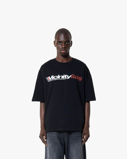 RACING TEE BLACK - VICINITY