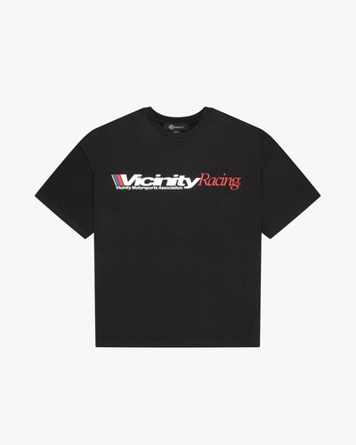 RACING TEE BLACK - VICINITY