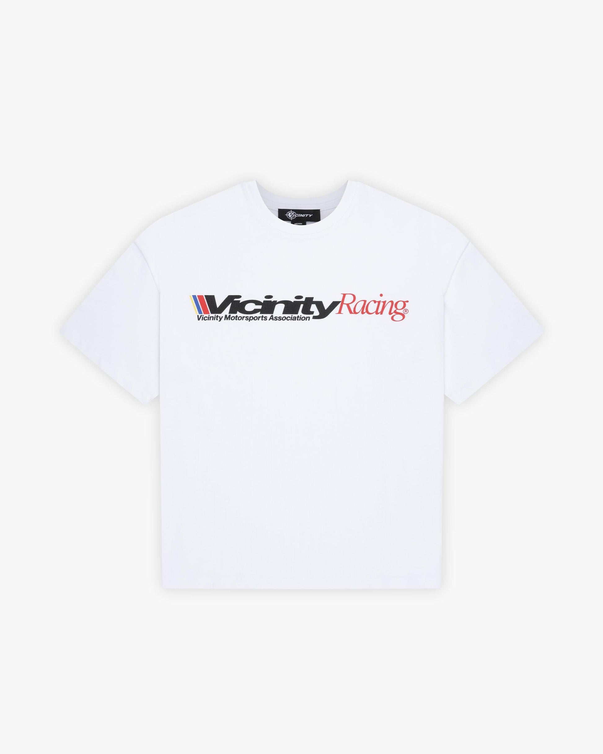 RACING TEE WHITE - VICINITY