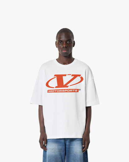 MOTORSPORTS TEE WHITE