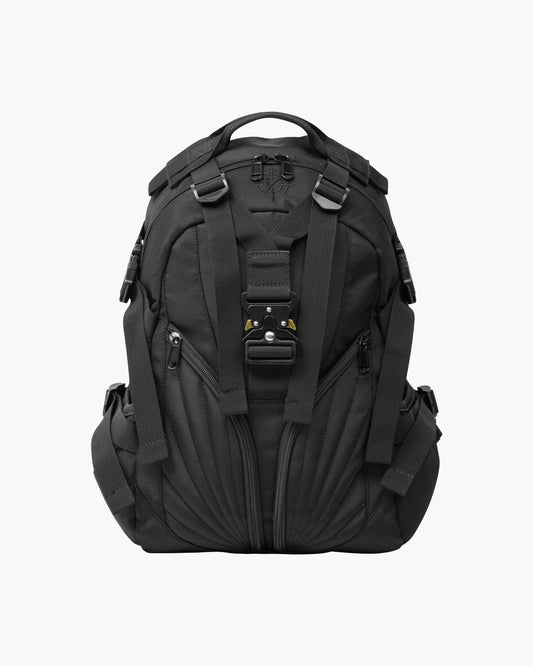 BUCKLE BACKPACK - BLACK