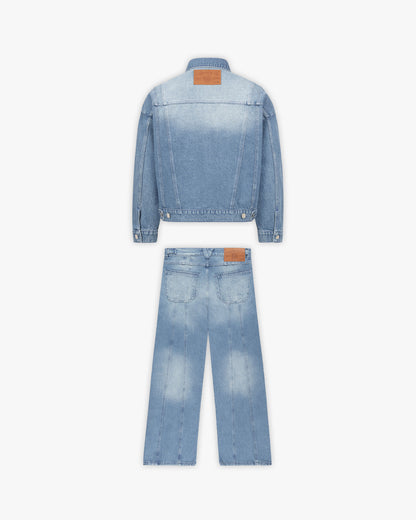 DENIM SET LIGHT BLUE