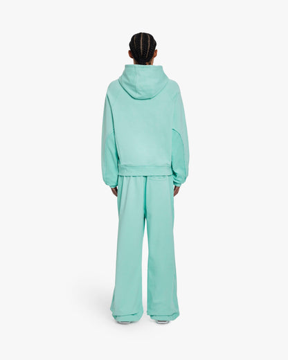 INSIDE OUT HOODIE TURQUOISE - VICINITY