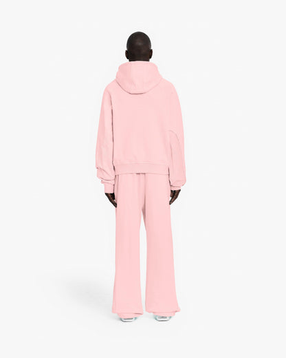 INSIDE OUT ZIP HOODIE PINK - VICINITY