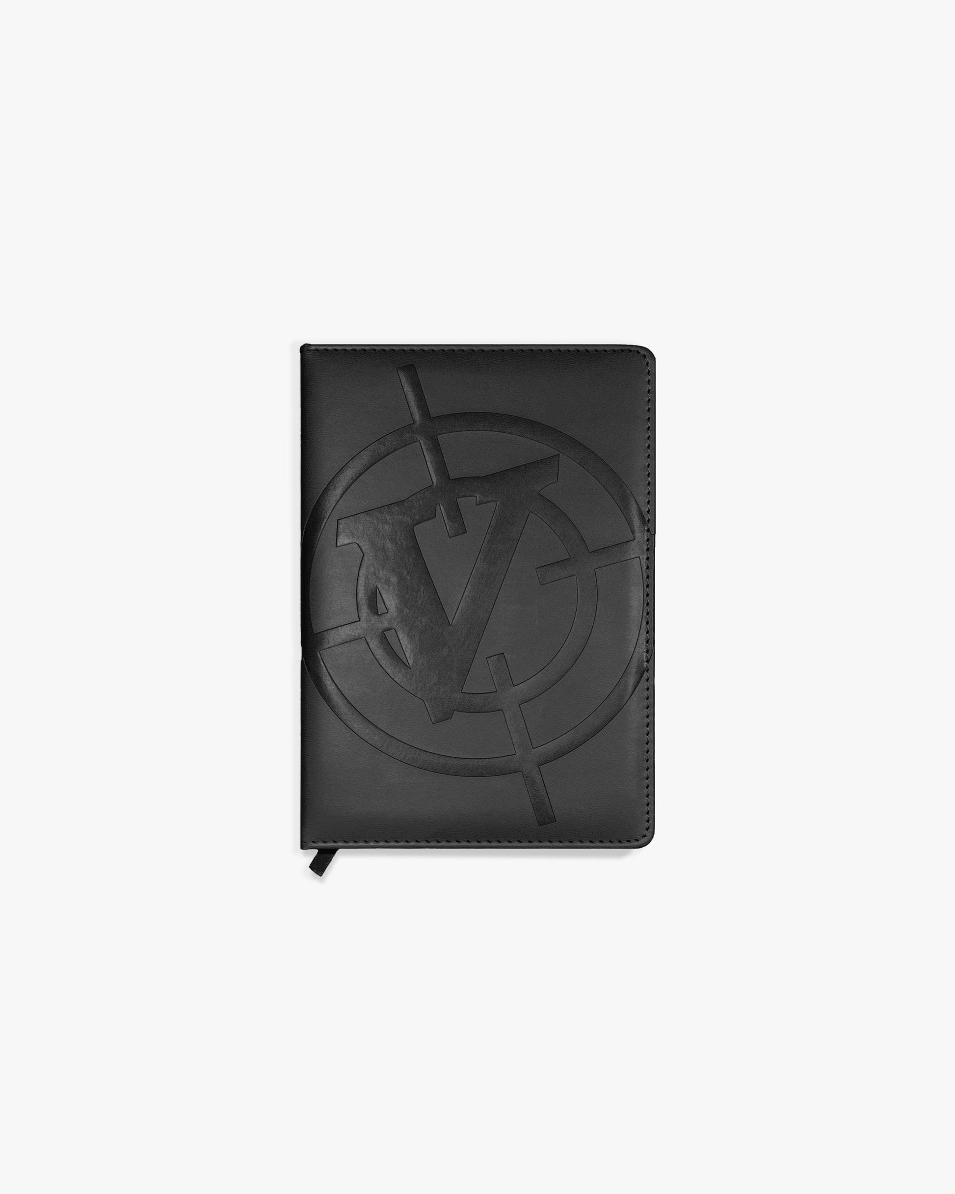 V-LOGO NOTEBOOK BLACK - VICINITY