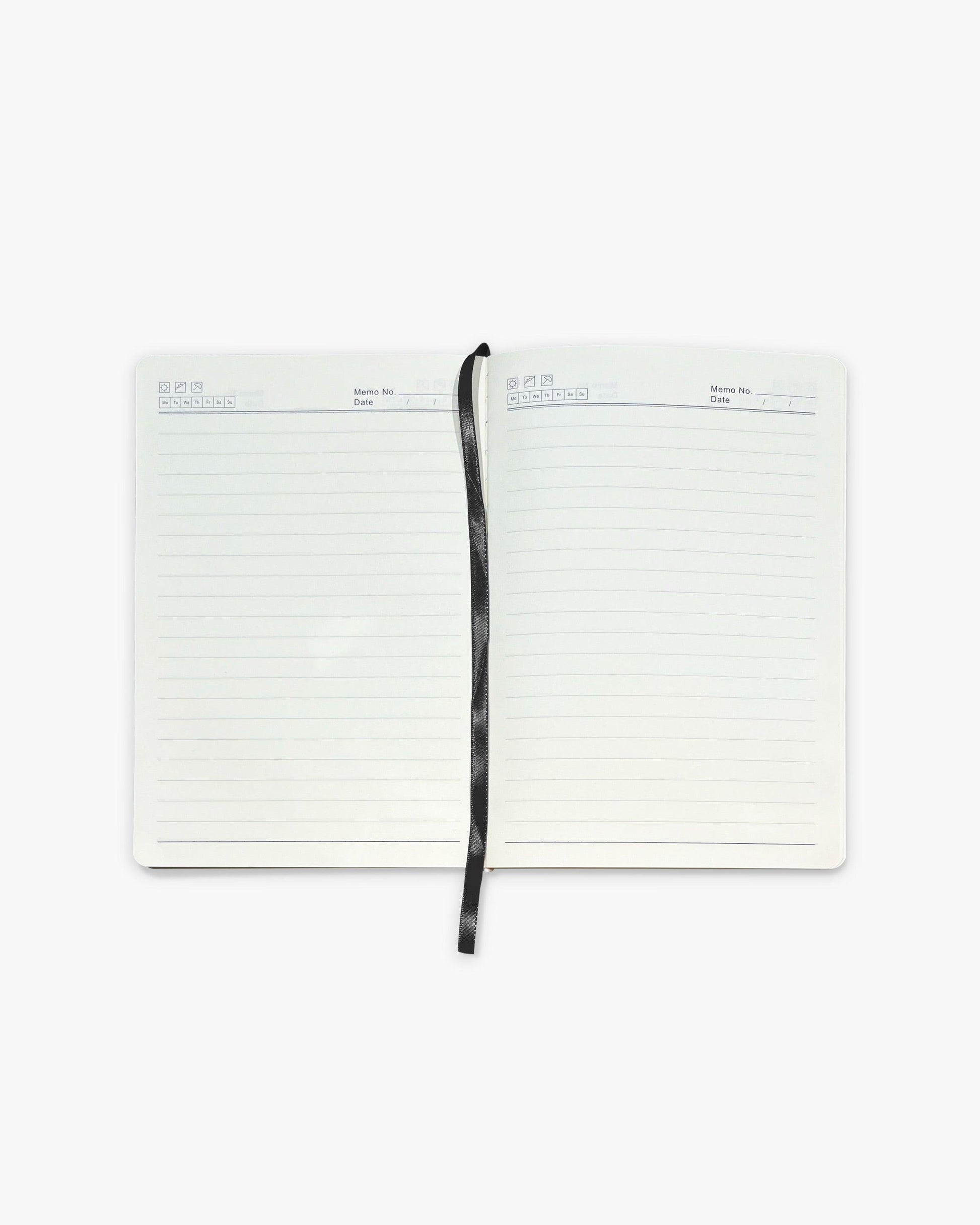 V-LOGO NOTEBOOK BLACK - VICINITY