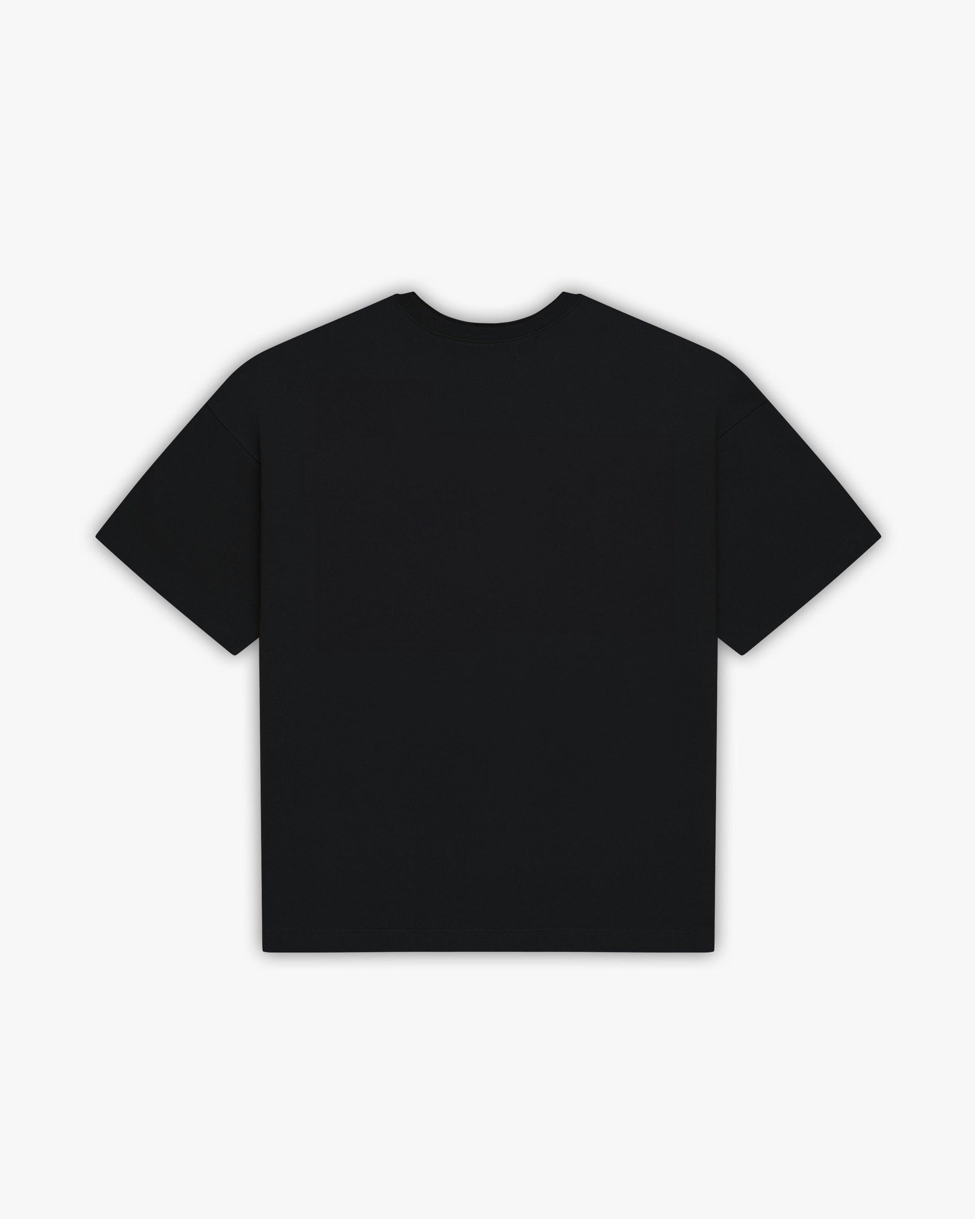 CHROME LOGO TEE BLACK - VICINITY