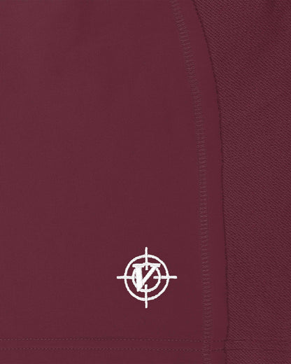 INSIDE OUT SHORTS WINE RED - VICINITY