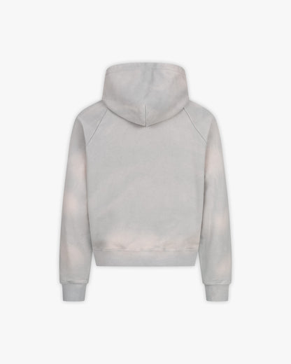 FADED WASH HOODIE GREY