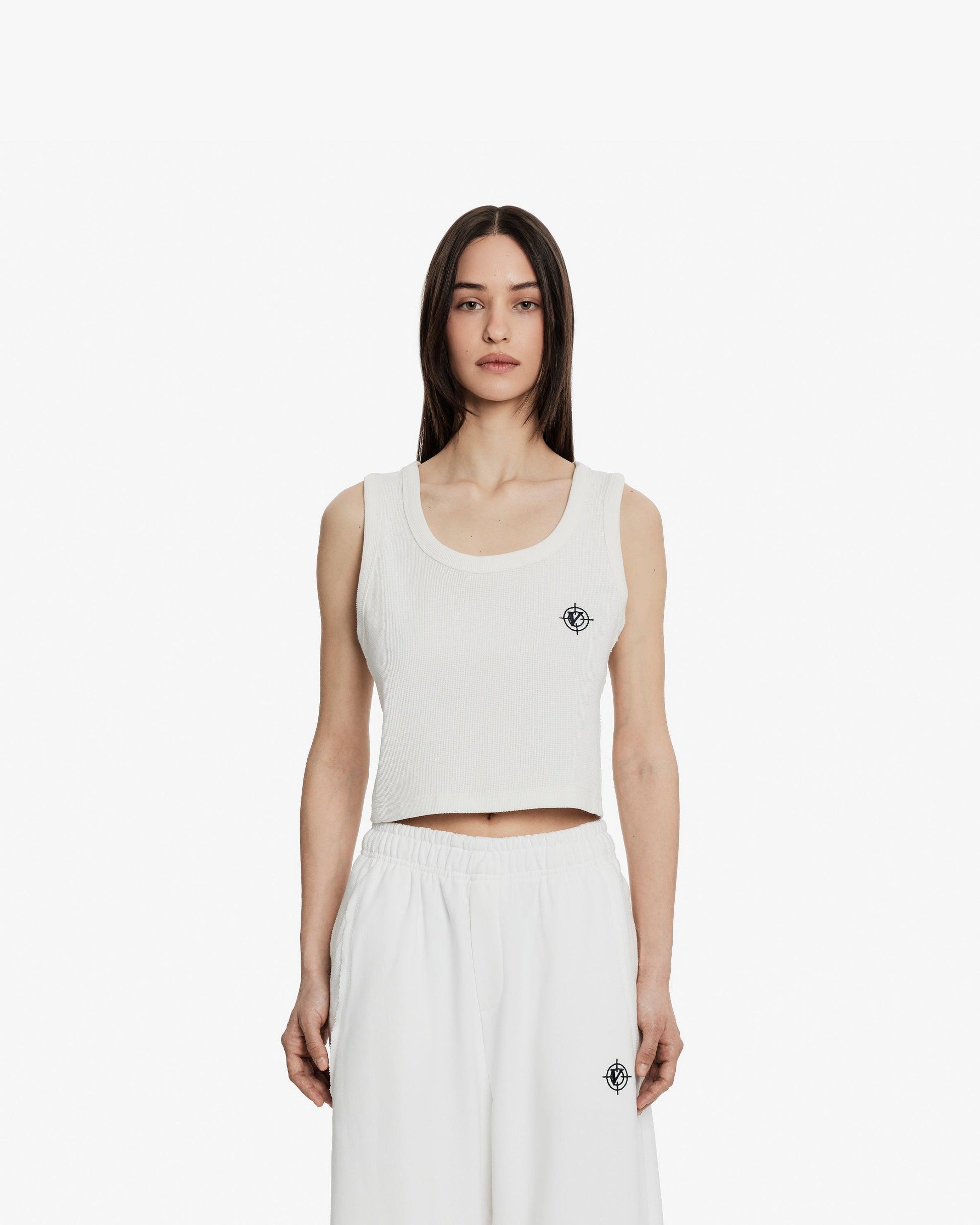 CROP TANKTOP DOUBLE PACK (BLACK & WHITE) - VICINITY