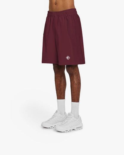 INSIDE OUT SHORTS WINE RED - VICINITY