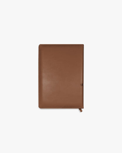 V-LOGO NOTEBOOK MOCHA - VICINITY