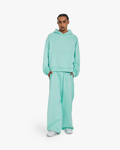 INSIDE OUT HOODIE TURQUOISE - VICINITY