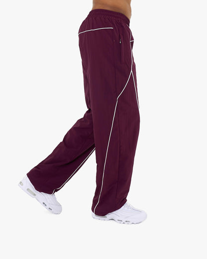 TRACK PANTS BURGUNDY - VICINITY