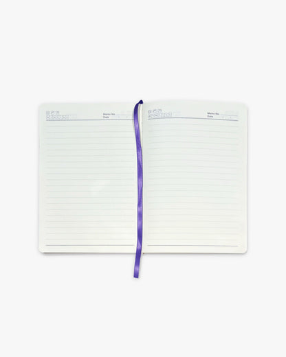 V-LOGO NOTEBOOK PURPLE - VICINITY