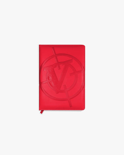 V-LOGO NOTEBOOK RED - VICINITY