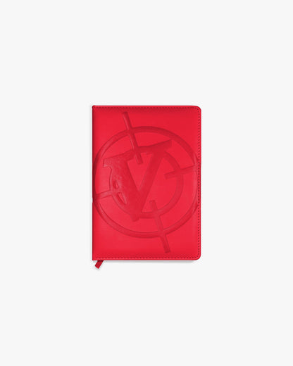 V-LOGO NOTEBOOK RED - VICINITY