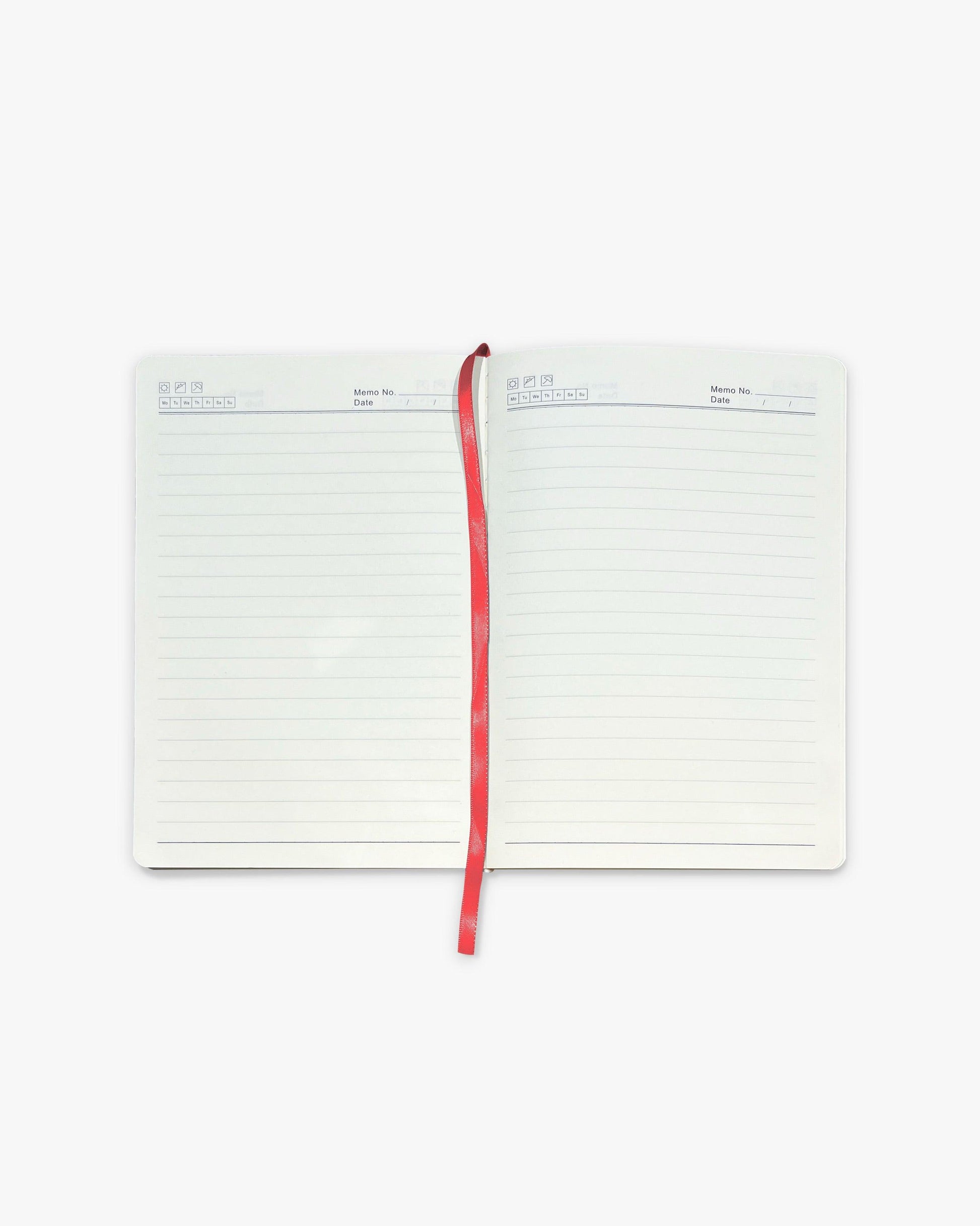 V-LOGO NOTEBOOK RED - VICINITY