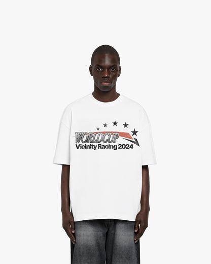 RACING 2024 TEE WHITE